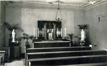 Kaplica, zapewne z czasów prznależności do Szpitala Mariackiego