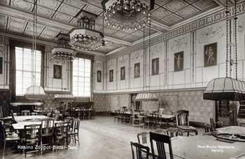 Wnętrze kasyna w Sopocie, Sala Portretowa, zdjęcie z ok. 1925 r. źródło: KC