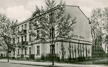 Willa Bottcher, przemianowana na Park Hotel na fotografii z ok. 1940 r. źródło: GK