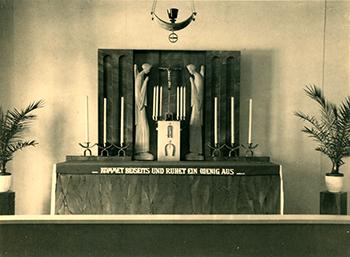 Kaplica przy szpitalu w posiadłości Stawowie, zdjęcie z ok. 1939 r. źródło: KC