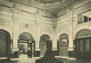 Poczekalnia w Zakładzie Balneologicznym, zdjęcie z ok. 1910 r. źródło: KC