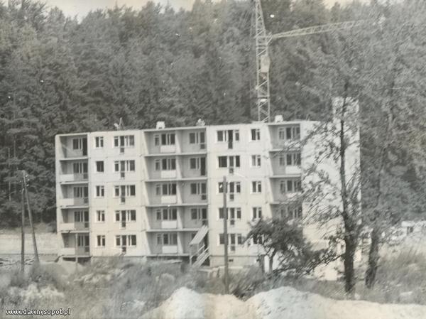 Budowa osiedla Brodwino - 1975 r.