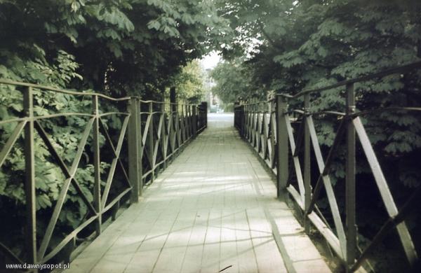 Mostek na ul. Obrońców Westerplatte, 1976 r.